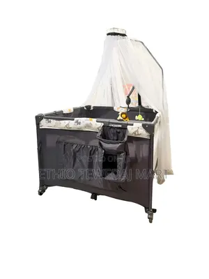COLINONE Baby Multifunction Crips || 3-in-1Portable Sleeper Playard