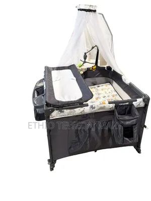 COLINONE Baby Multifunction Crips || 3-in-1Portable Sleeper Playard