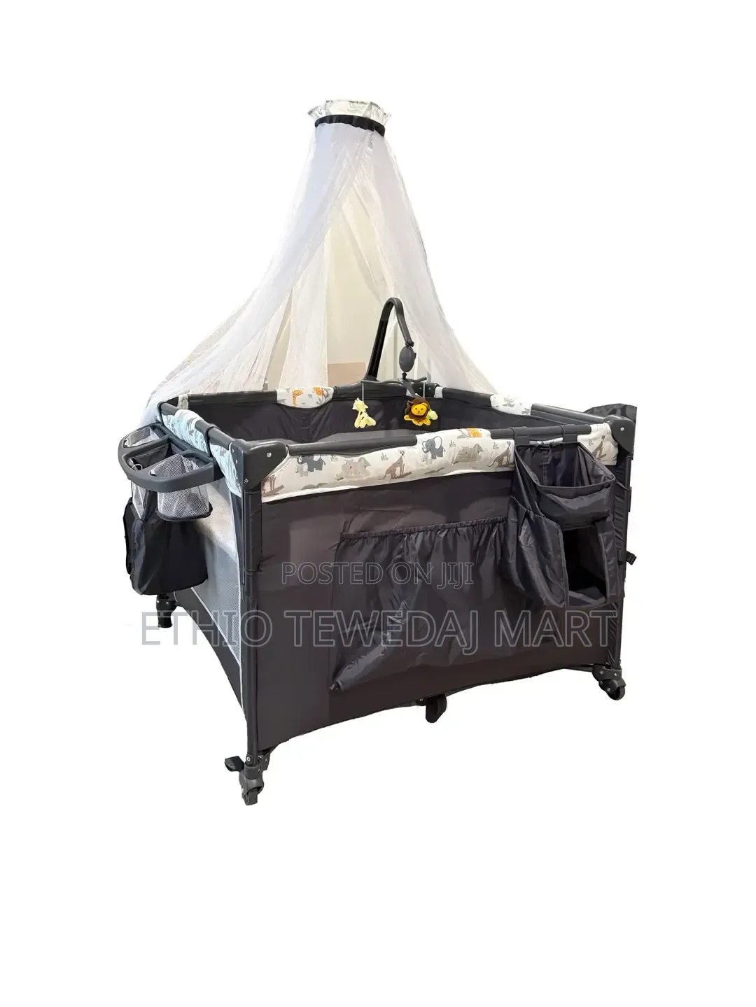 COLINONE Baby Multifunction Crips || 3-in-1Portable Sleeper Playard