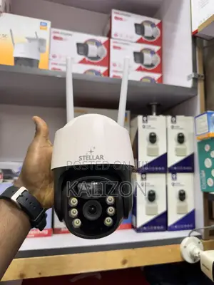 Stellar Solar Pro Outdoor 4G Solar PTZ Camera በሶላር እና ሲም የሜሰራ