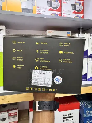 Stellar Solar Pro Outdoor 4G Solar PTZ Camera በሶላር እና ሲም የሜሰራ