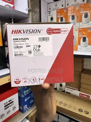 Hikvision Smart Hybrid Light Dome Camera 2MP Network Dome የደህንነት ካሜራ