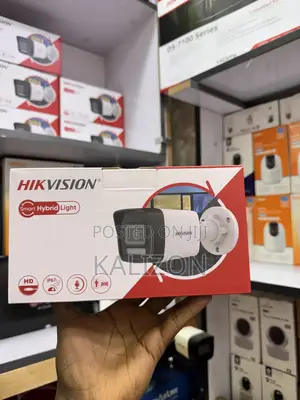 Hikvision 2MP Smart Hybrid Light Bullet Camera OutdoorFixed የደህንነት ካሜራ