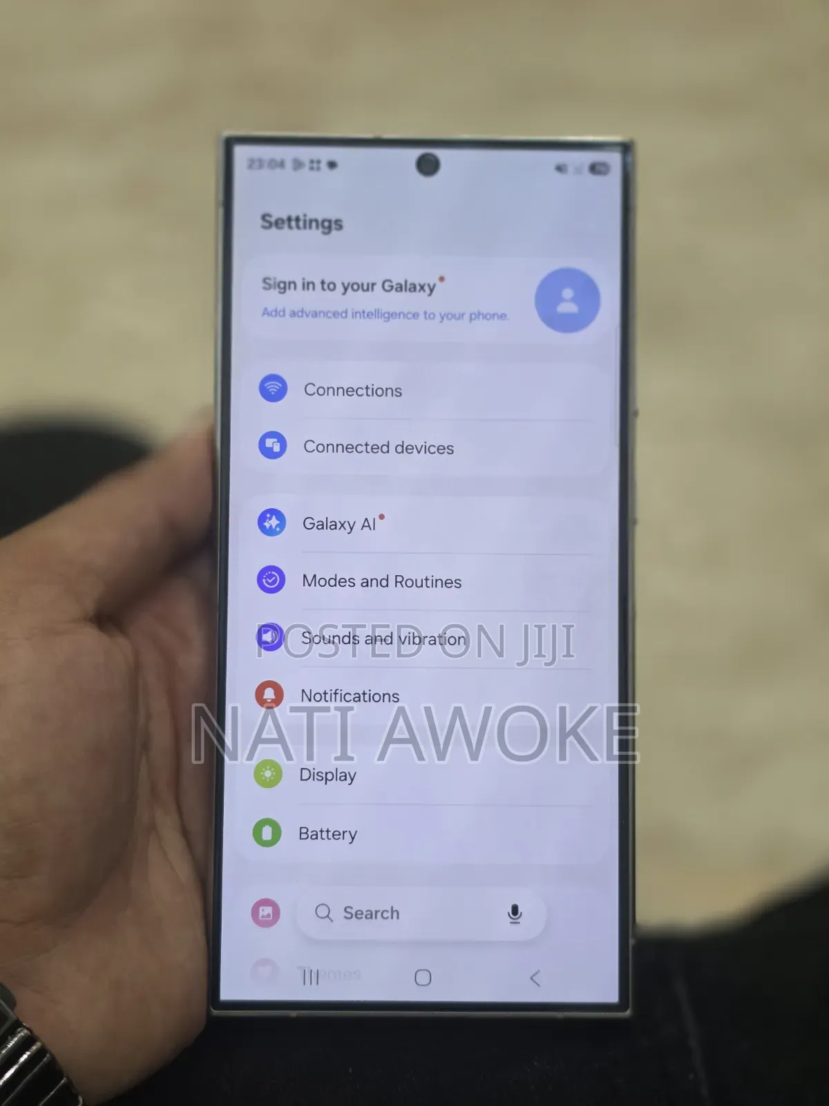 Samsung Galaxy S25 Ultra 256 GB Silver