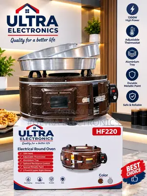 Hayda Hf220 የኤሌክትሪክ ዙር ኦቨን በአንድ ኦቨን የተለያዩ ዋና ባህሪያት 1300w ከፍተኛ ኃይል