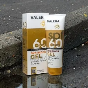 Sun Block Gel SPF 60 | جل واقي شمس فاليرا الأص