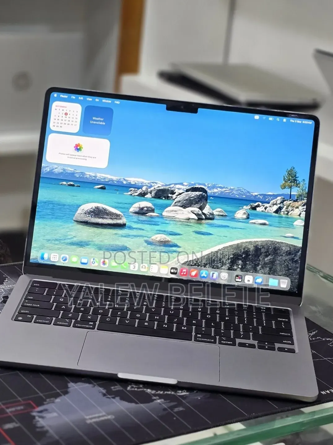 New Laptop Apple MacBook Air 2022 M2 8GB Apple M2 SSD 256GB