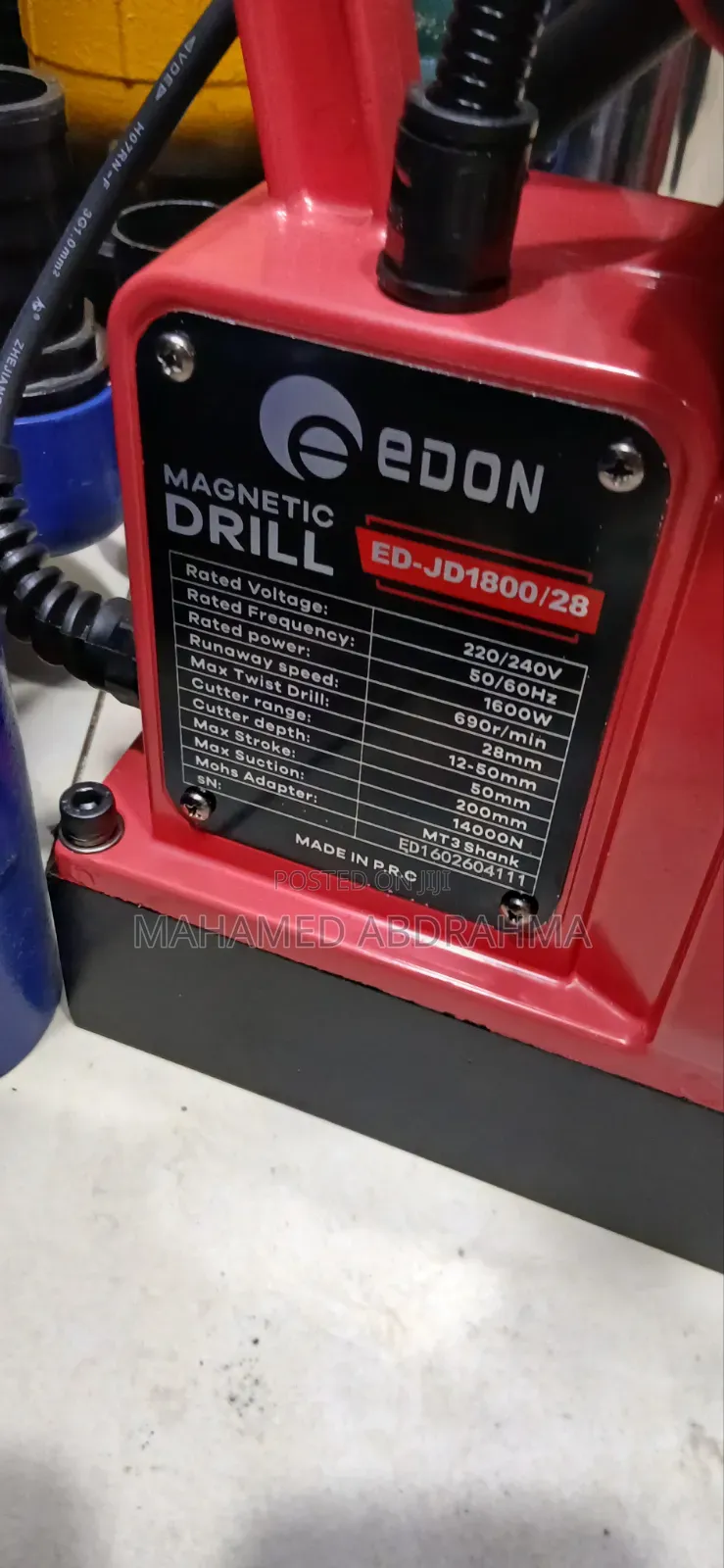 Edon Magnetic Drill