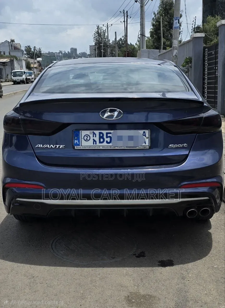 Hyundai Avante 2017 Blue
