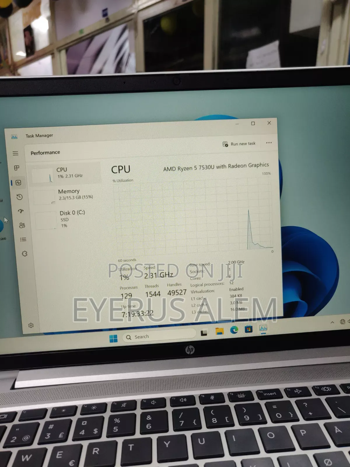 New Laptop HP ProBook 445 G9 16GB AMD Ryzen 5 SSD 512GB
