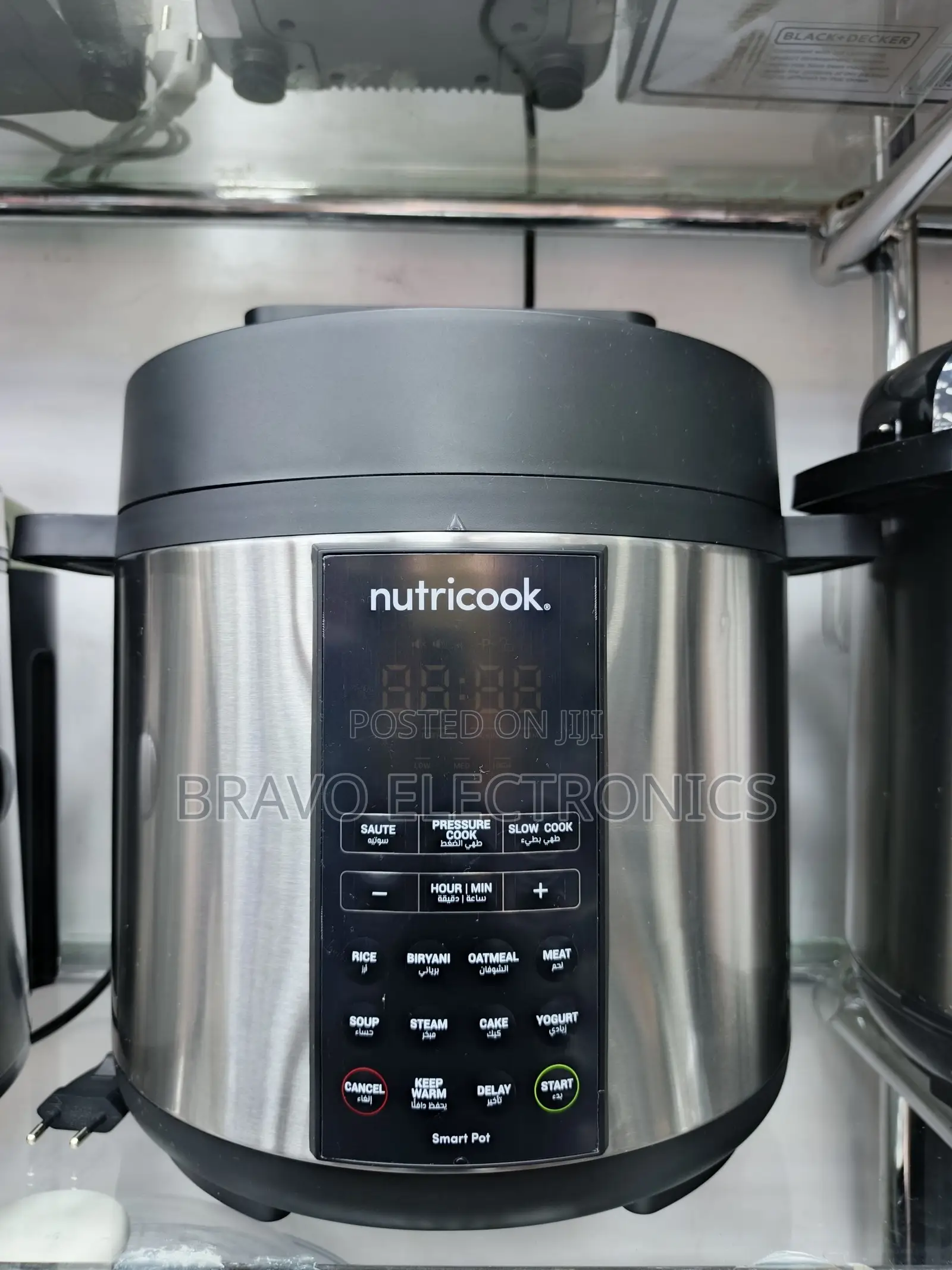Nutricook Smart Pot / 9in1 Pressure Cooker 6 ሊትር ምግብ የሚያበሰል 6-Liter