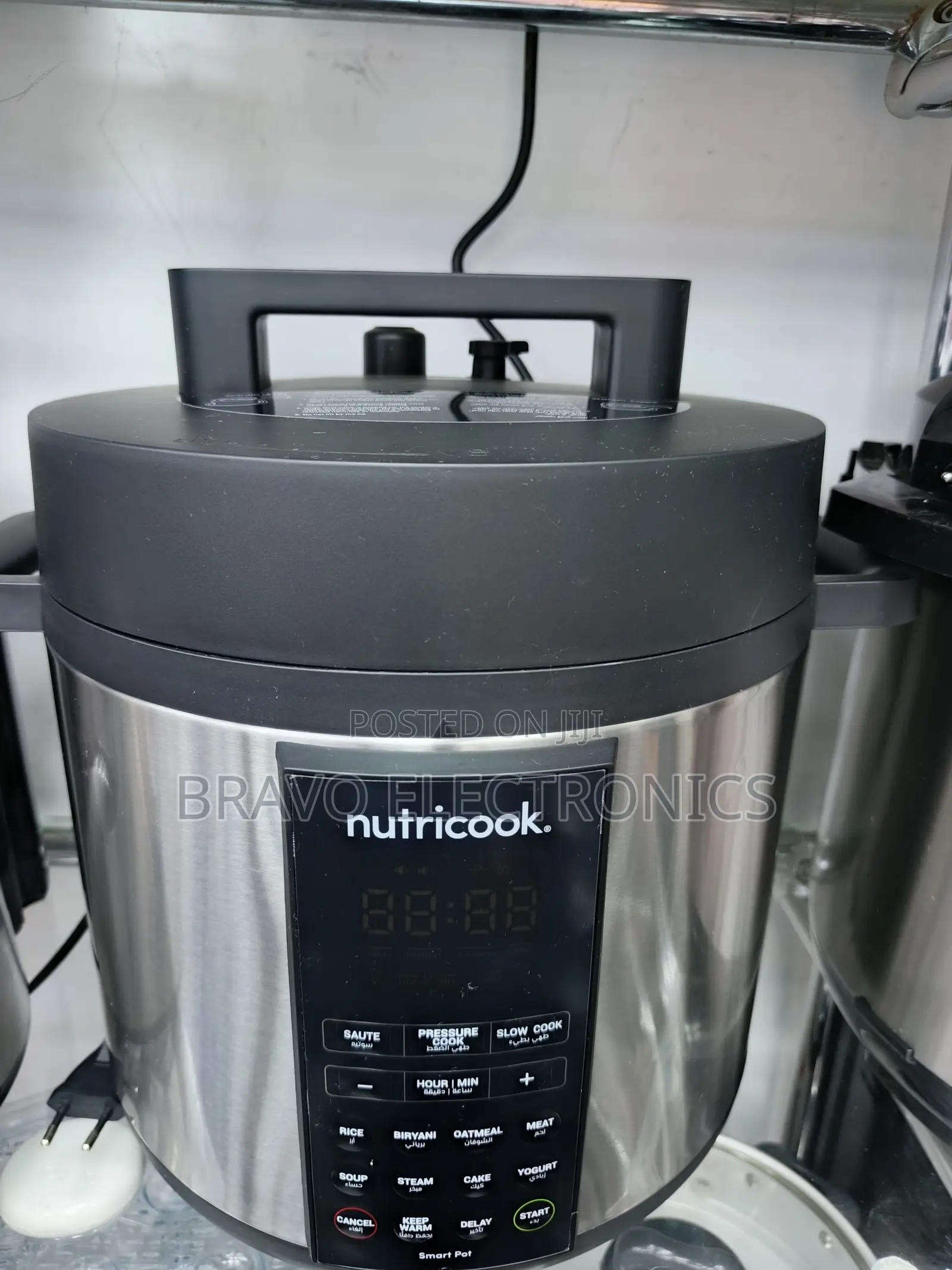 Nutricook Smart Pot / 9in1 Pressure Cooker 6 ሊትር ምግብ የሚያበሰል 6-Liter