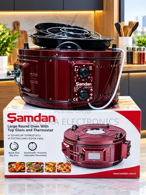 Samdan Large Round Oven – 1900W Samdan Large Round Oven
