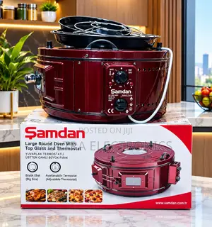 Samdan Large Round Oven – 1900W Samdan Large Round Oven