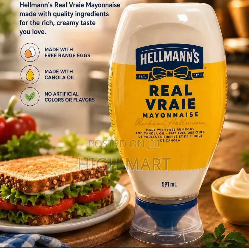 HELLMANN'S Mayonnaise 591 Ml