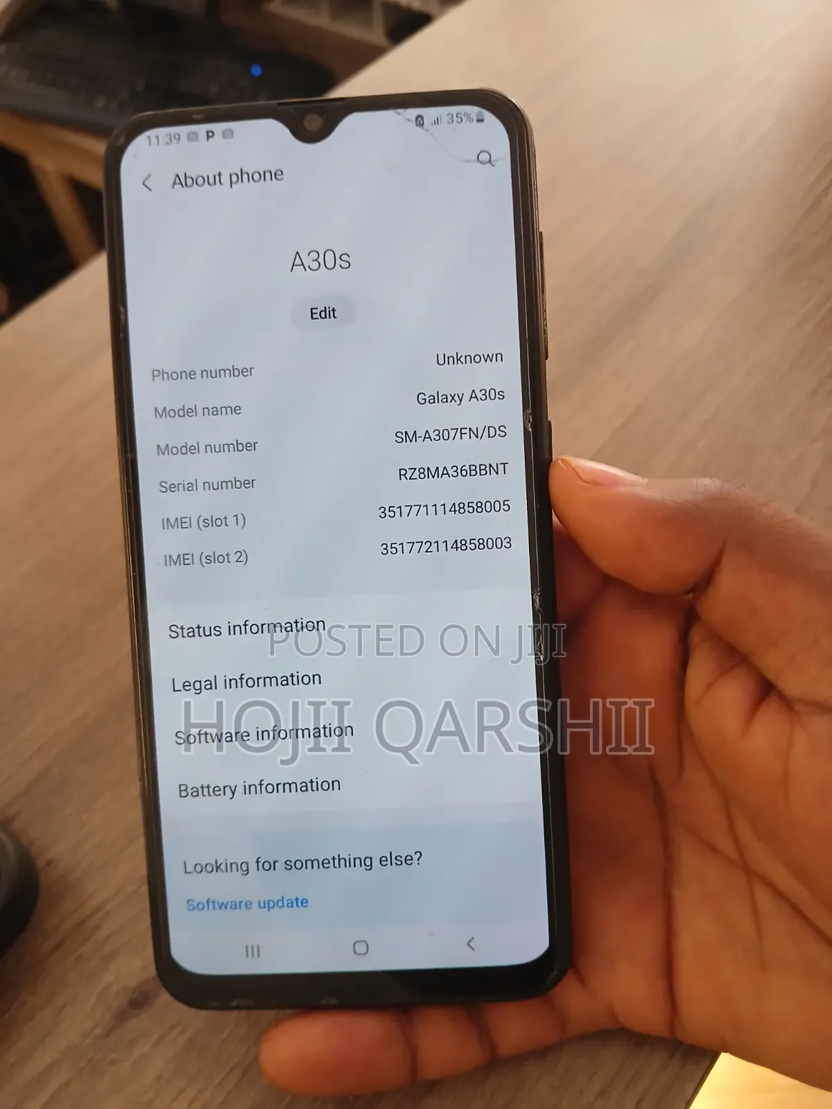 Samsung Galaxy A30s 128 GB Black