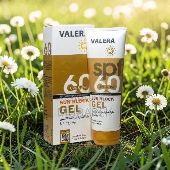 Sun Block Gel SPF 60 | فاليرا جل واقي من أشعة الشم