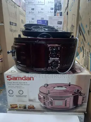 Samdan Large Round Oven – 1900w በቤትዎ ውስጥ የሬስቶራንት ጣዕም! Samdan