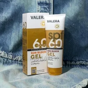 Valera SPF 60 Sunblock | جل واقي شمس ومفتح ممتاز