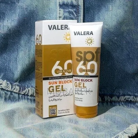 Valera SPF 60 Sunblock | جل واقي شمس ومفتح ممتاز