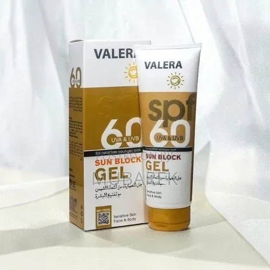 Valera Sun Gel 125ml | جل واقي الشمس والتفتيح الفوري