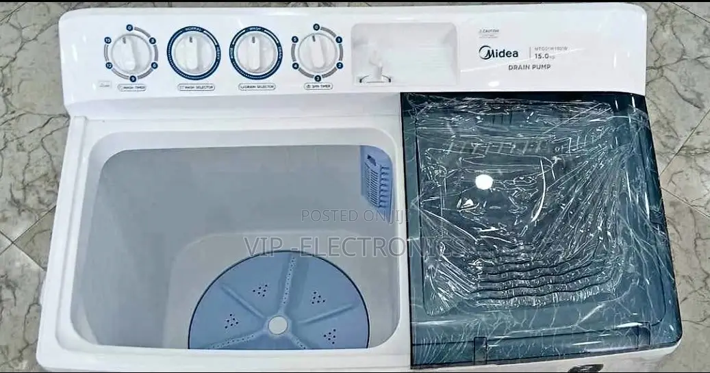 Midea Washing Machine 15KG Original – Triple Function | High Quality