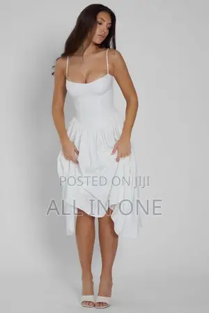 White Cotton High Quality Linen Clothes