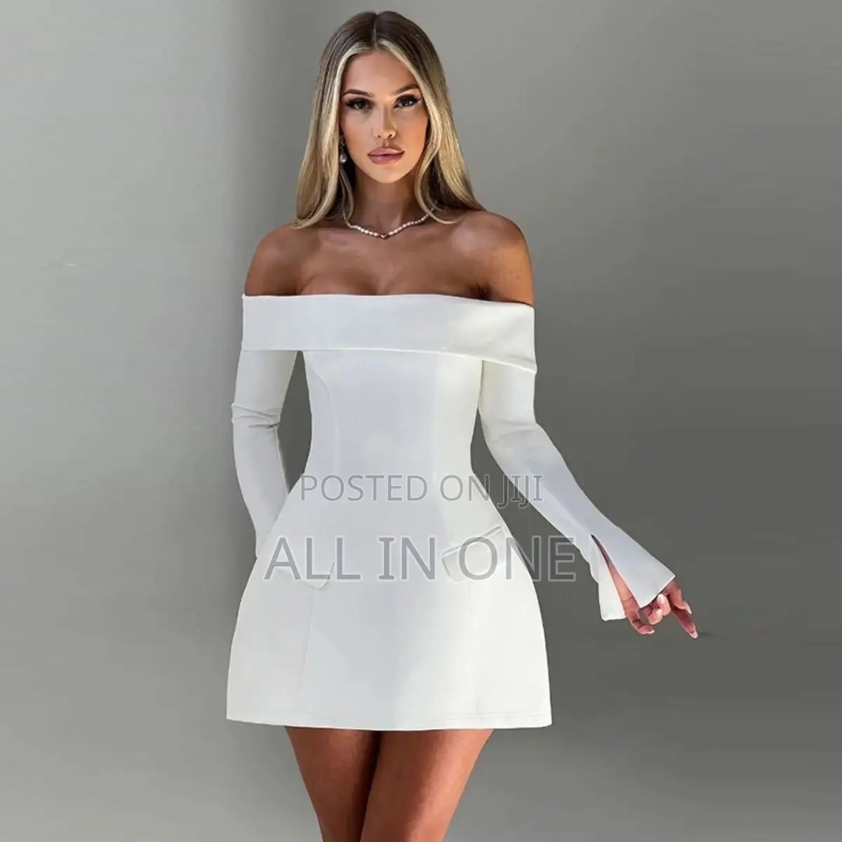 Off Shoulder Dress With Different Size