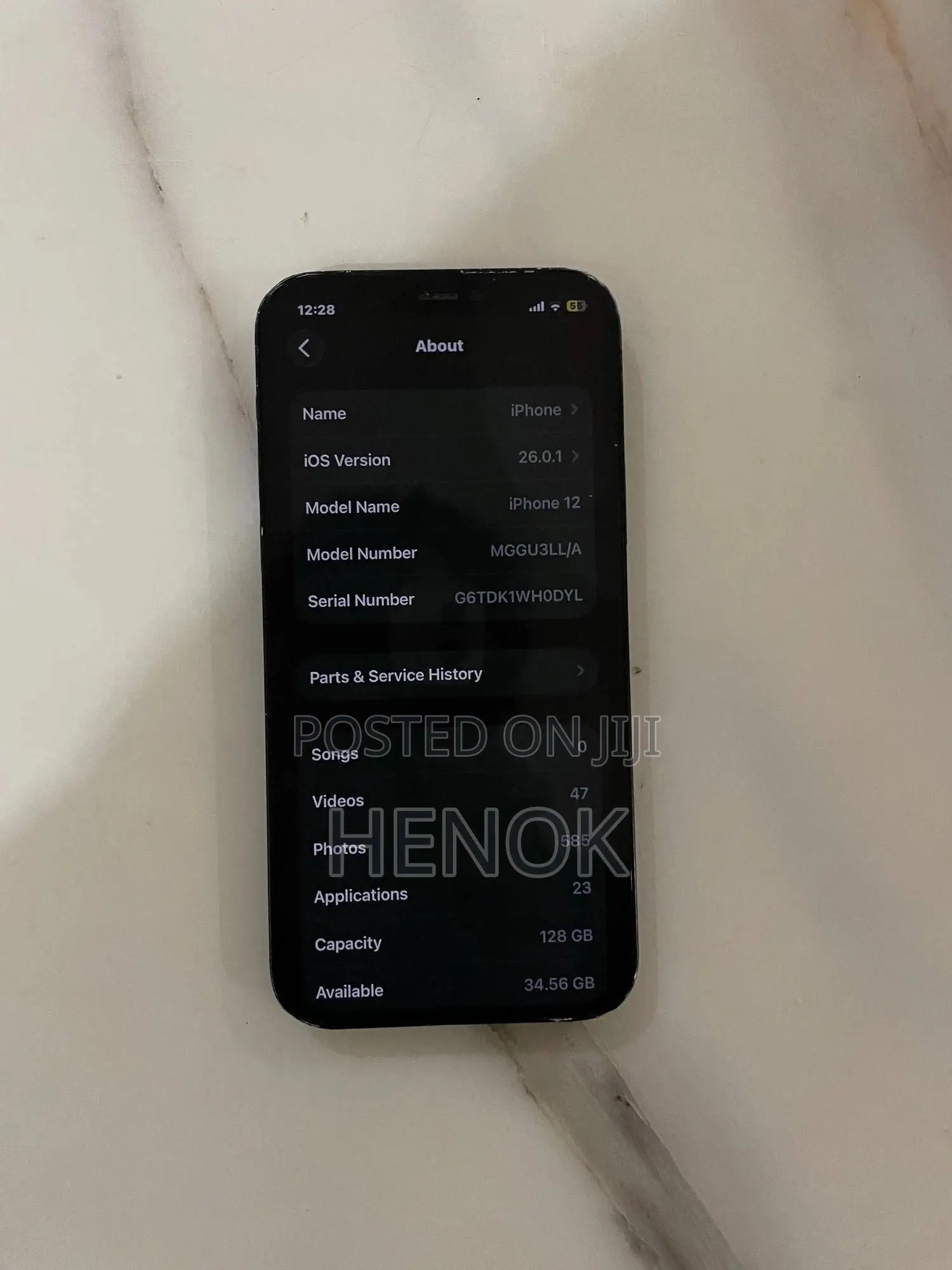 Apple iPhone 12 128 GB Black