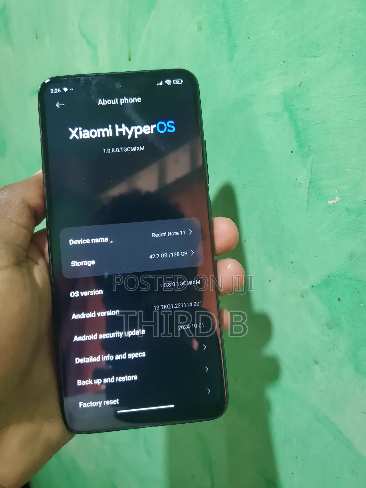 Xiaomi Redmi Note 11 128 GB Black