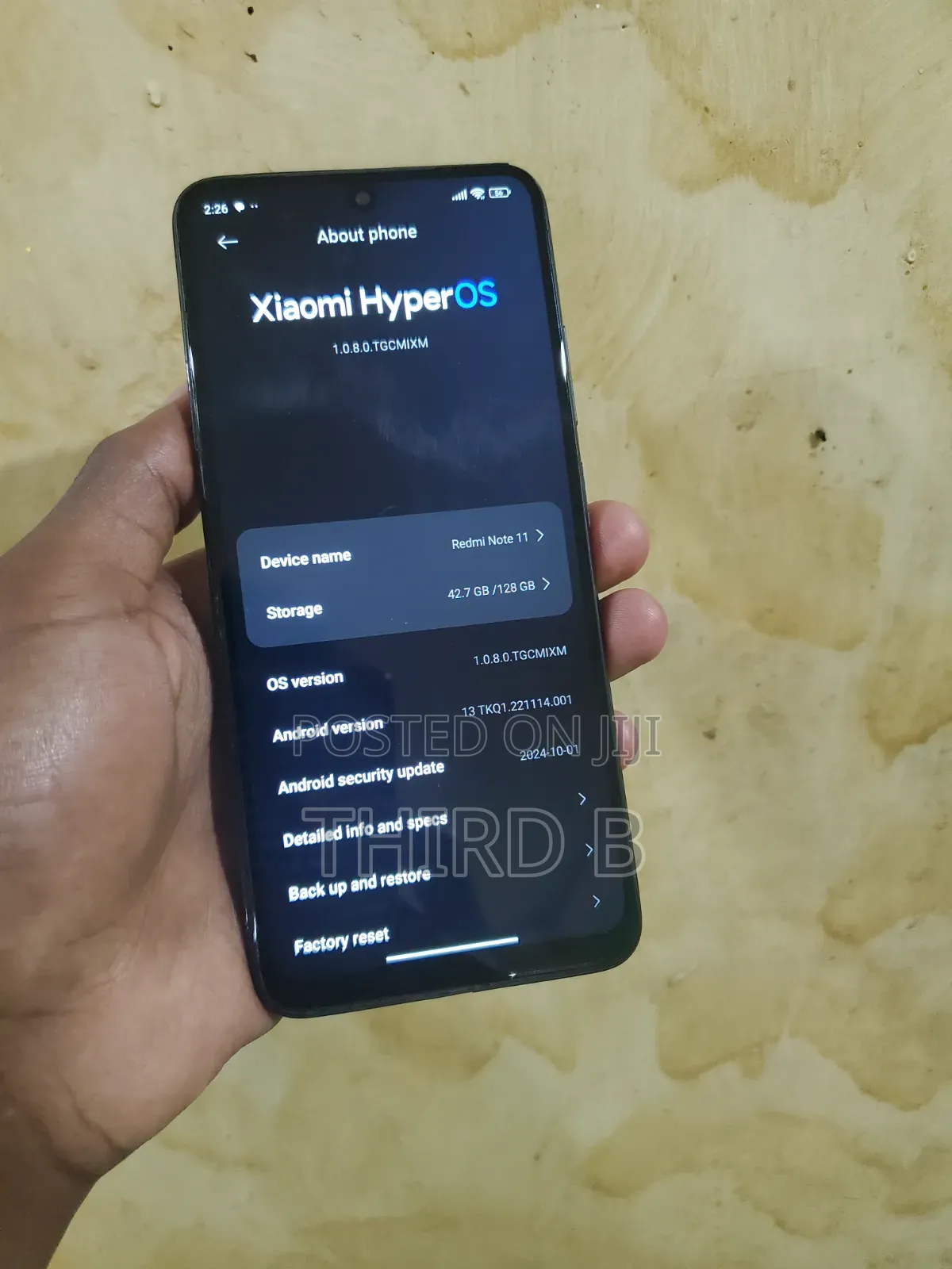 Xiaomi Redmi Note 11 128 GB Black