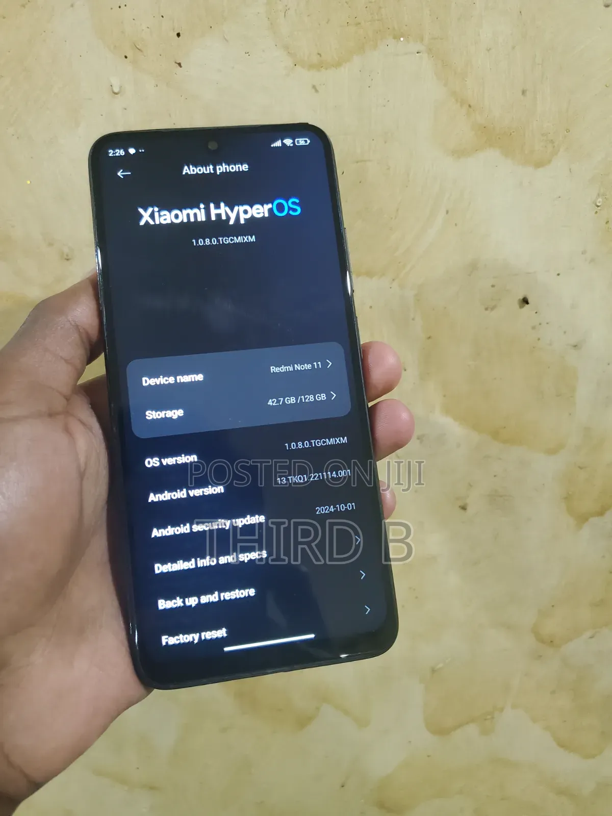 Xiaomi Redmi Note 11 128 GB Black