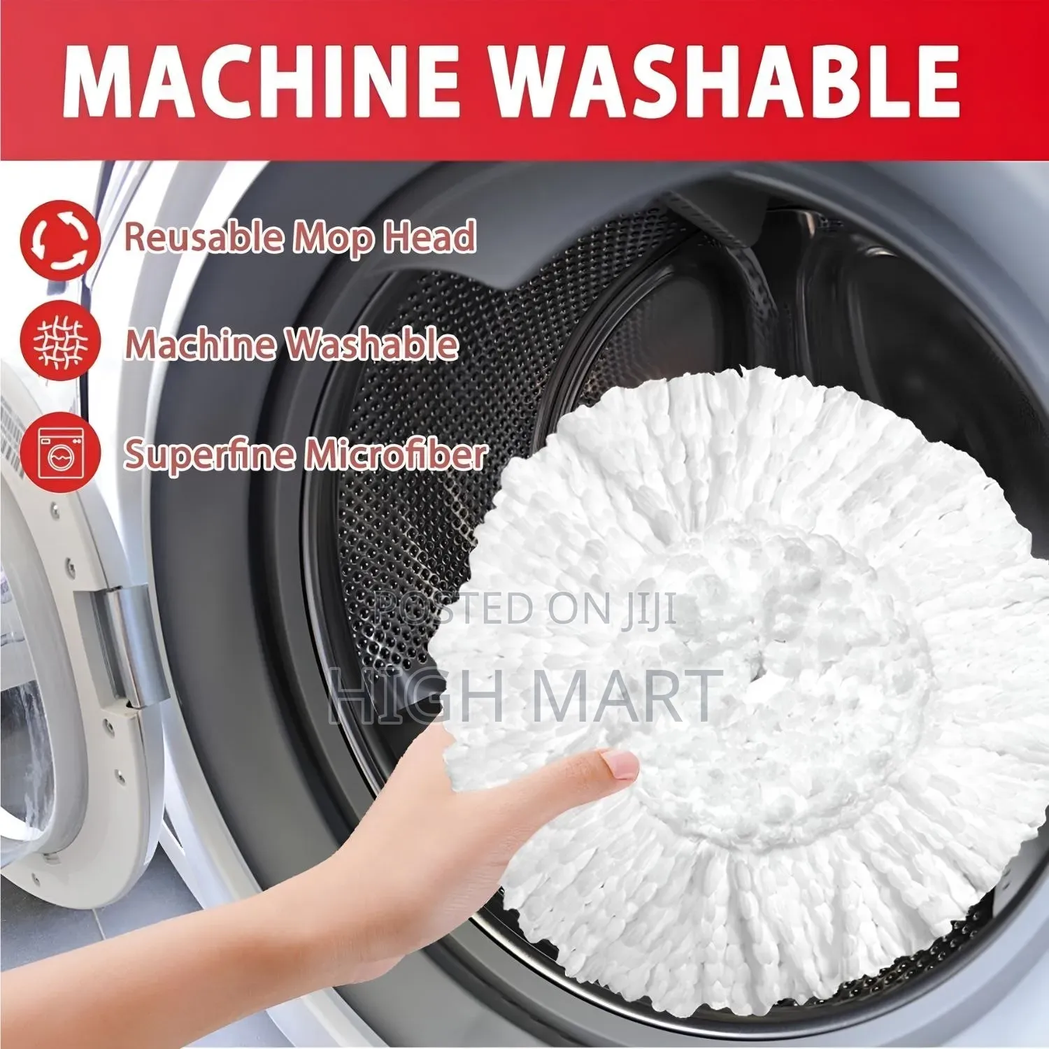 Spin Mop 3600 Microfiber Mop