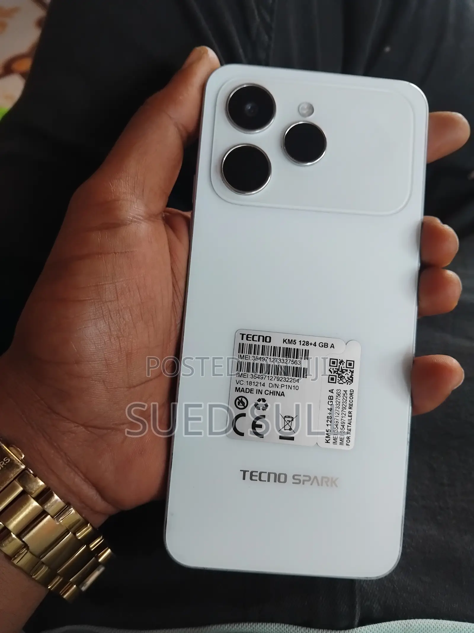 New Tecno Spark 16 GB White