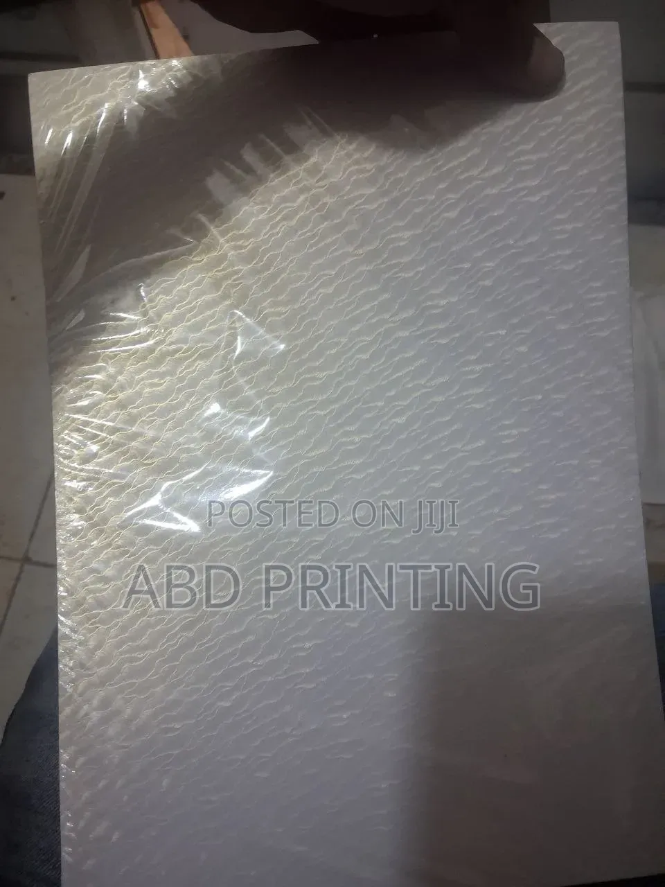 Shine Paper Weding Card