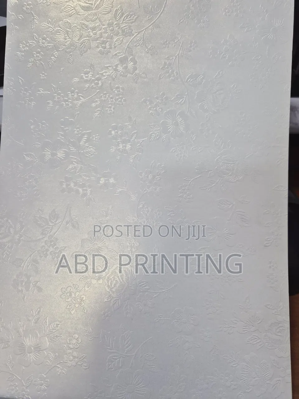 Shine Paper Weding Card
