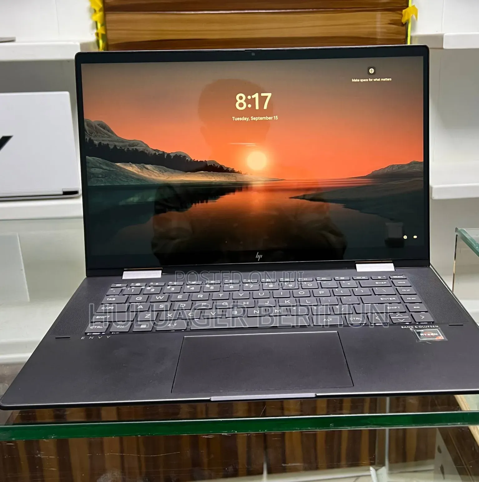 New Laptop HP Envy x360 16GB AMD Ryzen 7 SSD 512GB
