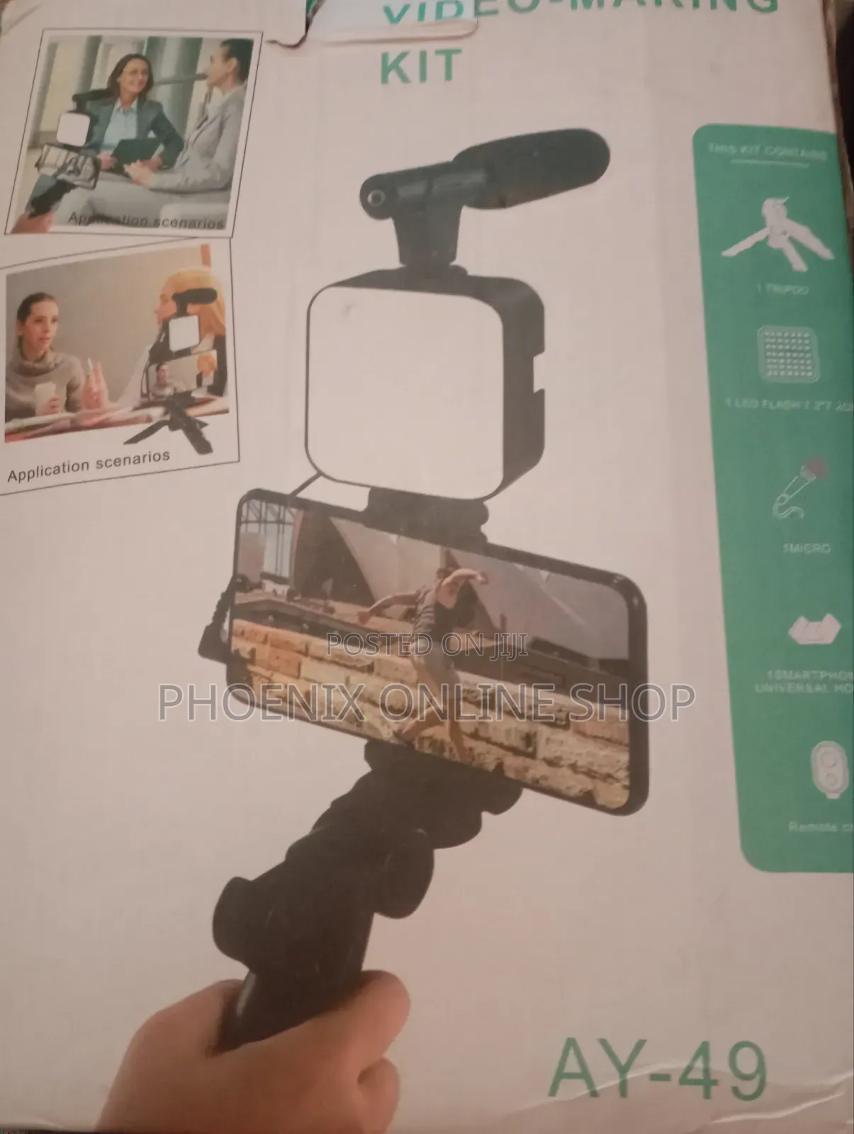 AY-49 Video Making Kit / Vlogging Kit - Brand New