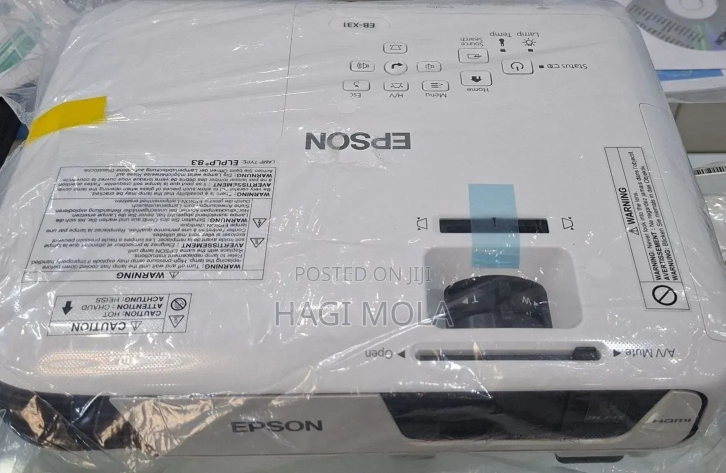 Brand New
Epson Projector 
Model Name: EB-x31
Hardware I