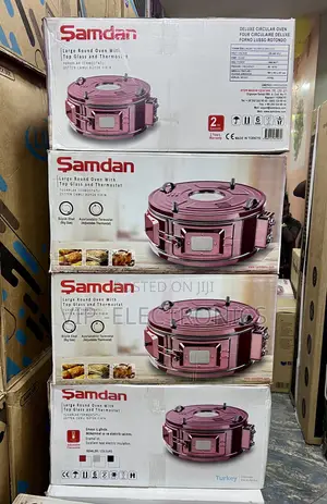 Samdan Round Electric Oven – Original Turkish Quality