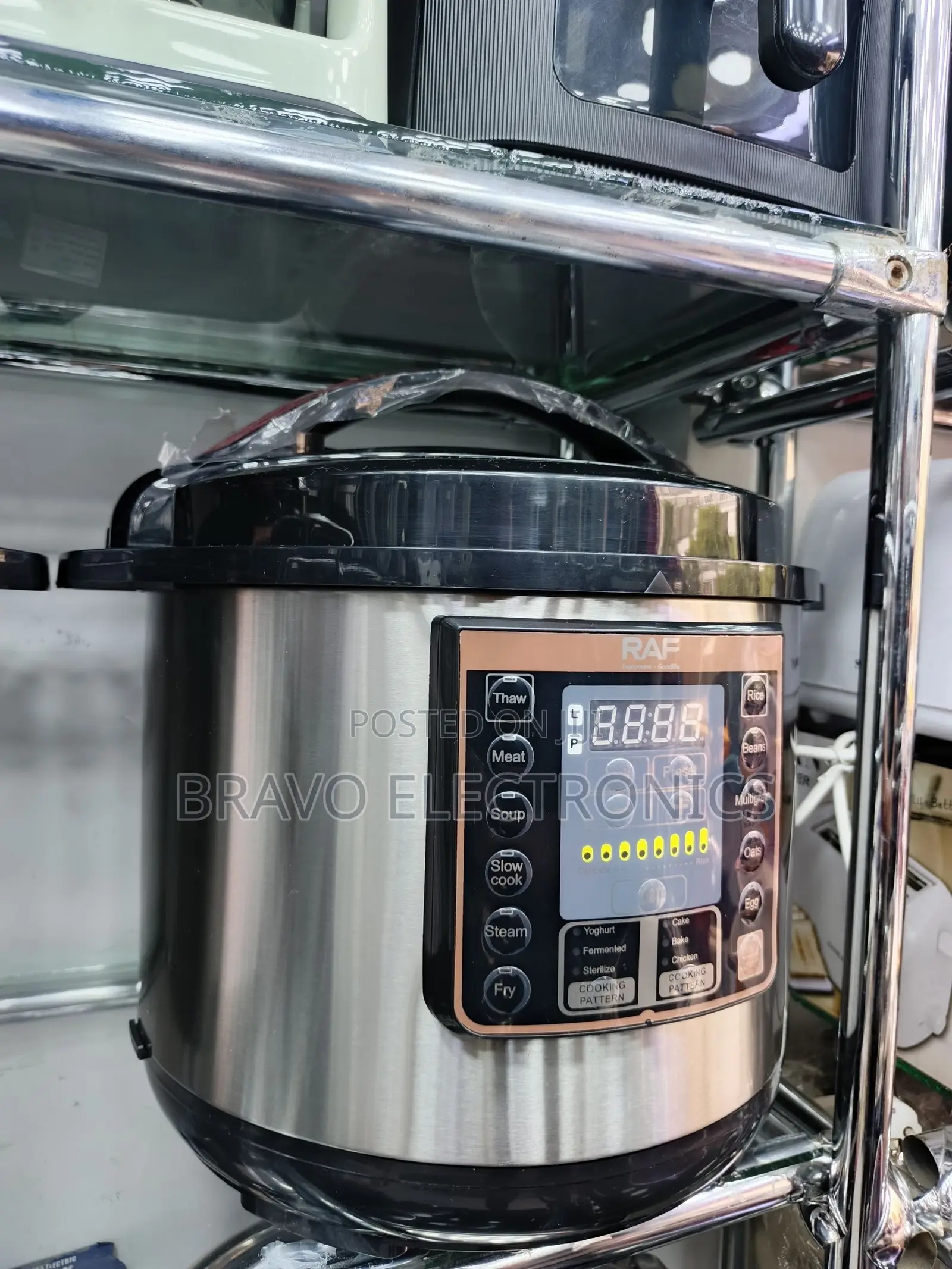 Raf 12-Liter Electric Pressure Cooker