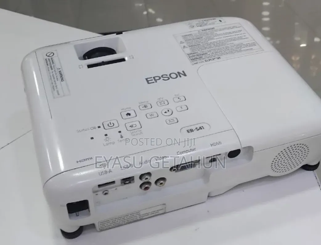 Epson Projector 
Model Name: EB-S41
  Has Bag and R
