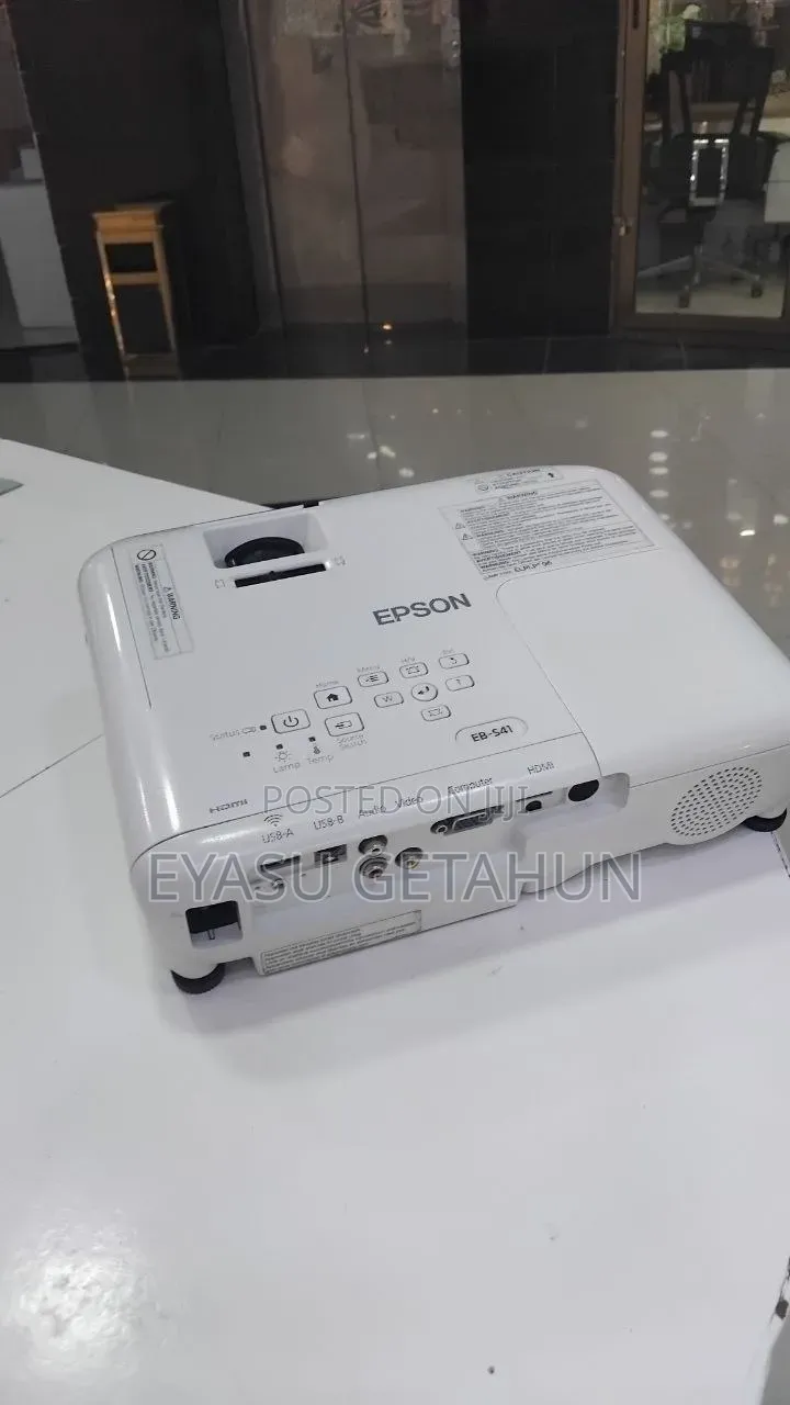Epson Projector 
Model Name: EB-S41
  Has Bag and R