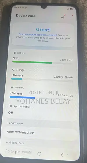 Samsung Galaxy A07 128 GB Green