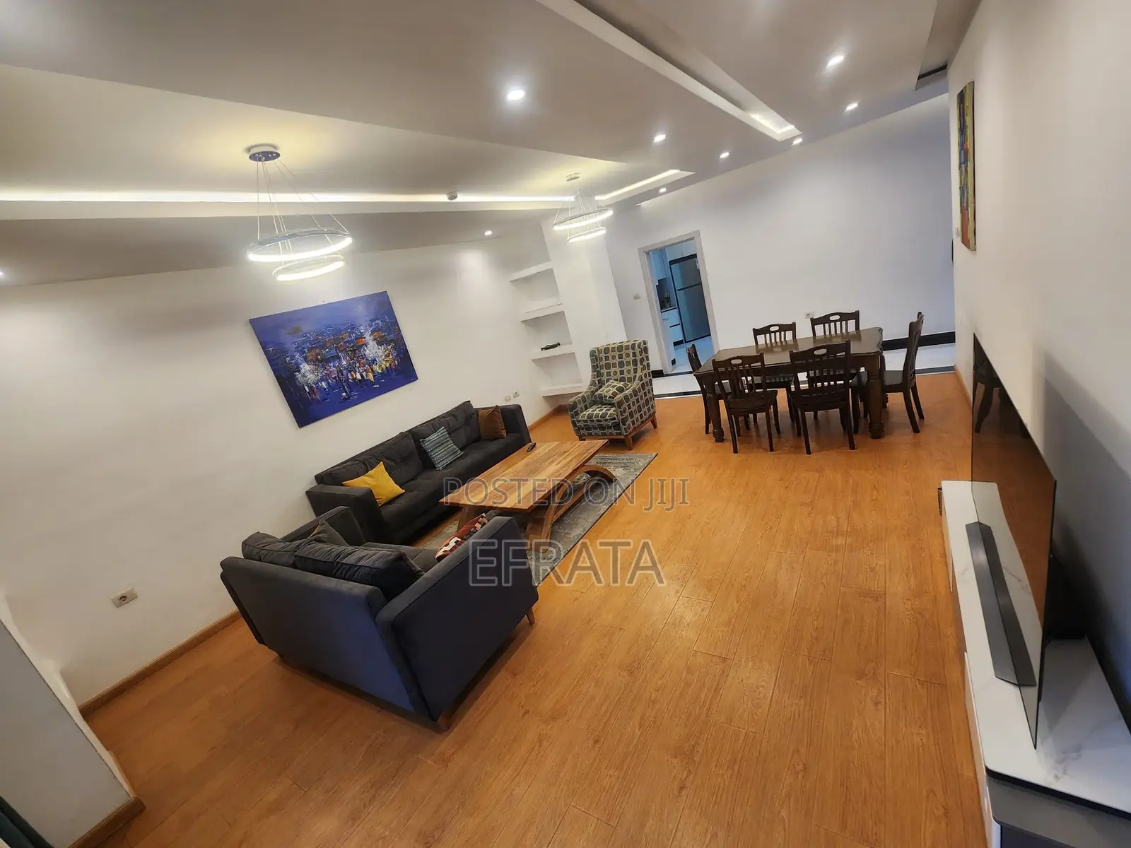 Furnished 3bdrm Apartment in Bole for rent