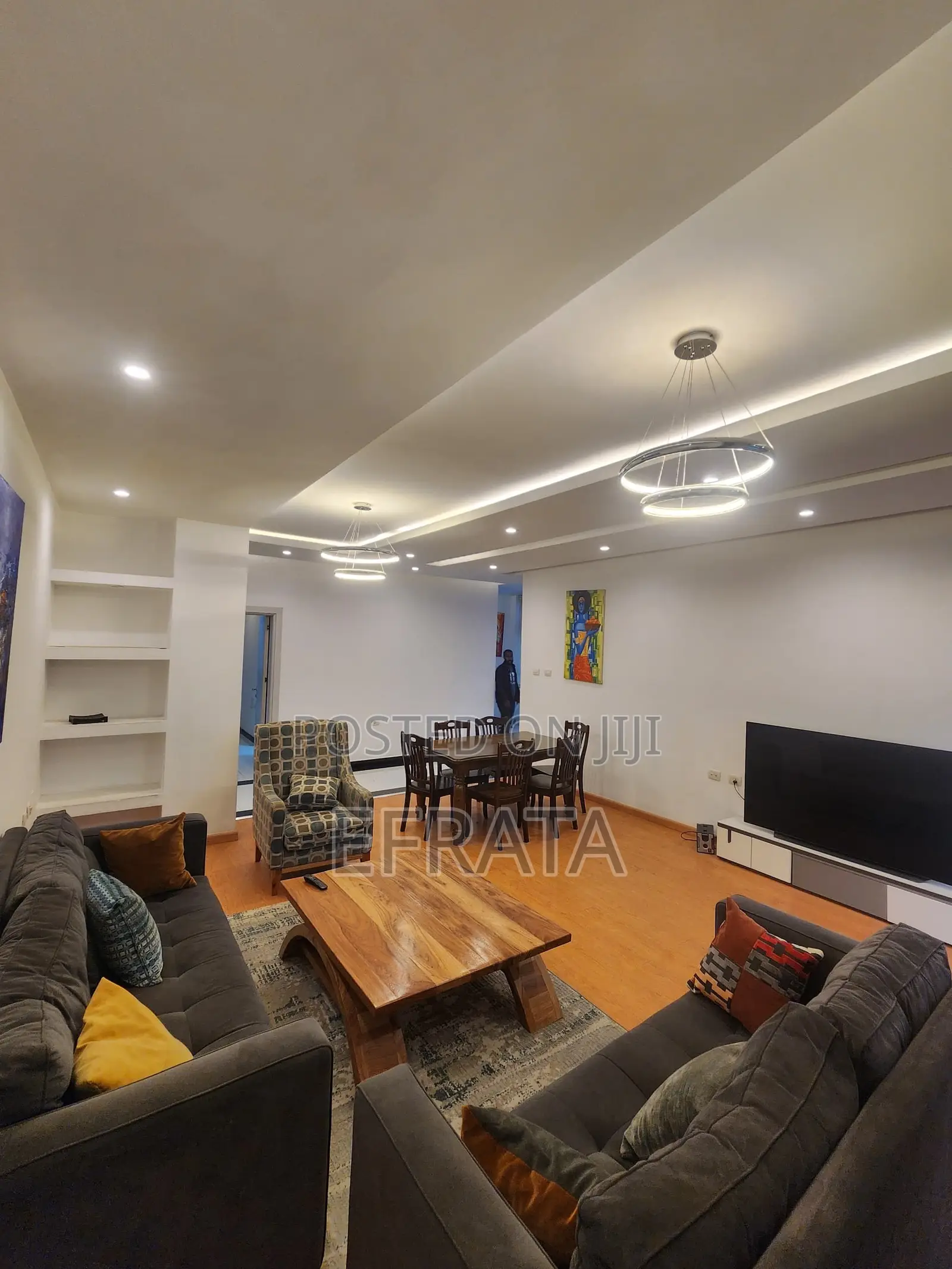 Furnished 3bdrm Apartment in Bole for rent