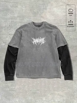 ROMWE MEN Spring Casual G Raphic Men'S Casual Gothic C