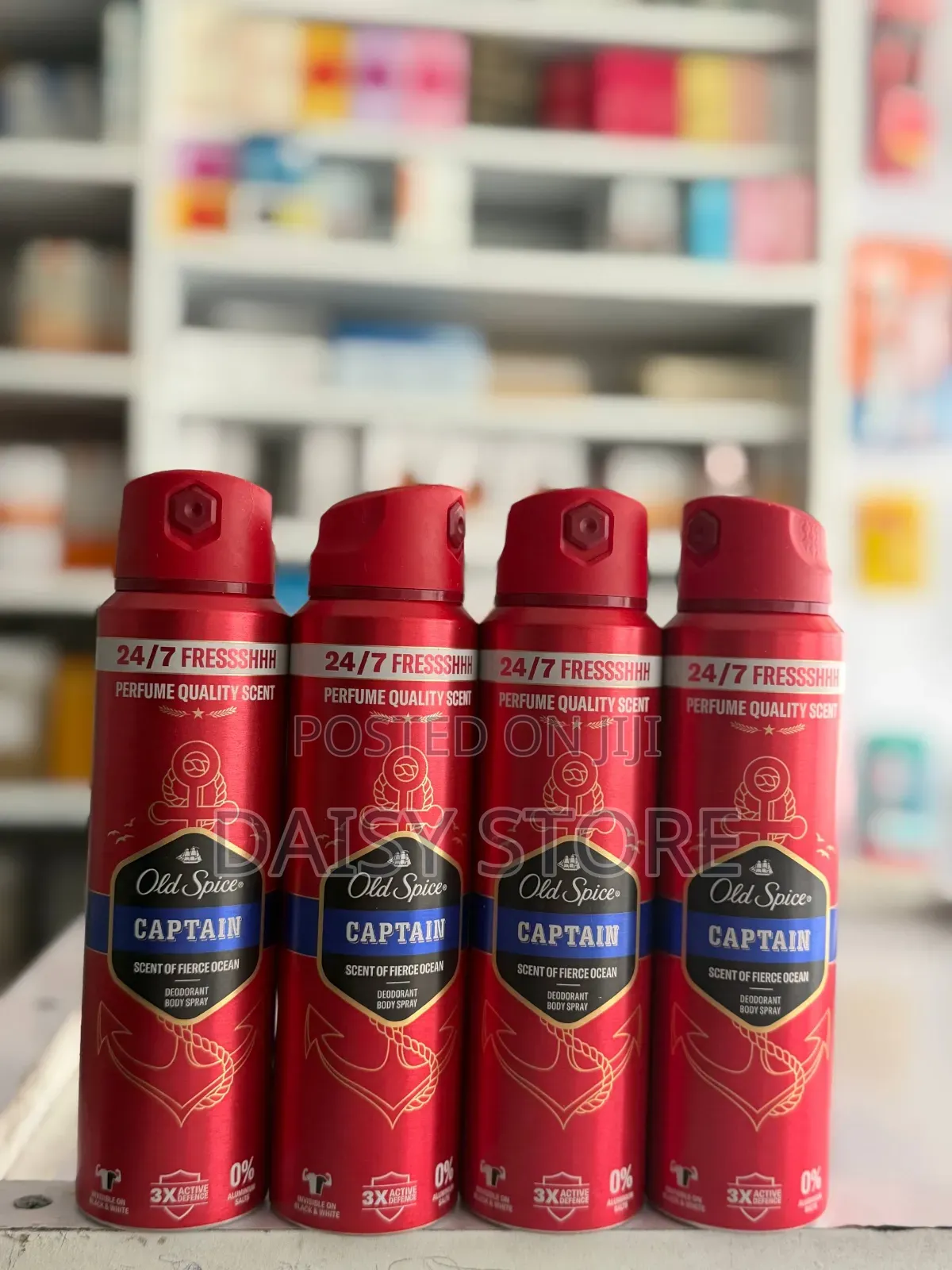 Old Spice Captain Deodorant Body Spray (24/7 Fresh)ዶደራንት