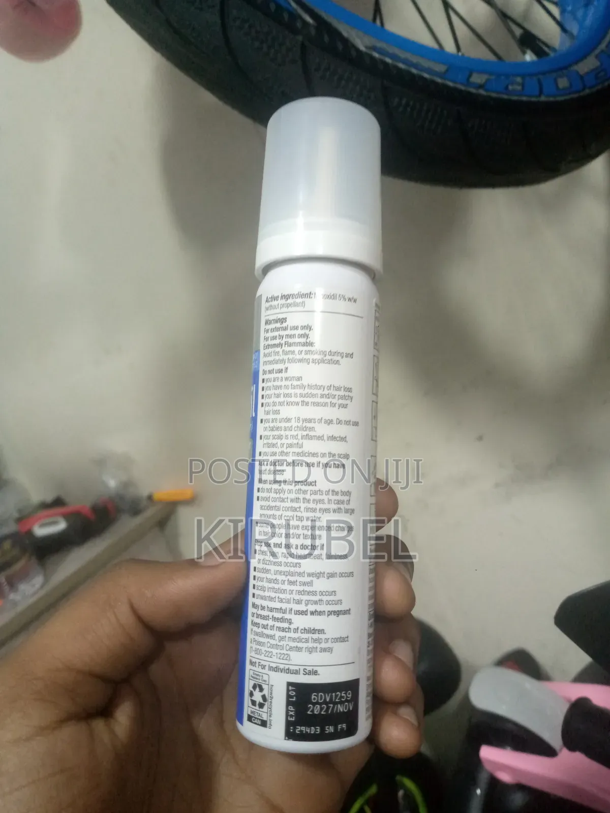 Foam Minoxidil 5% Topical Solution ተጠቀም!