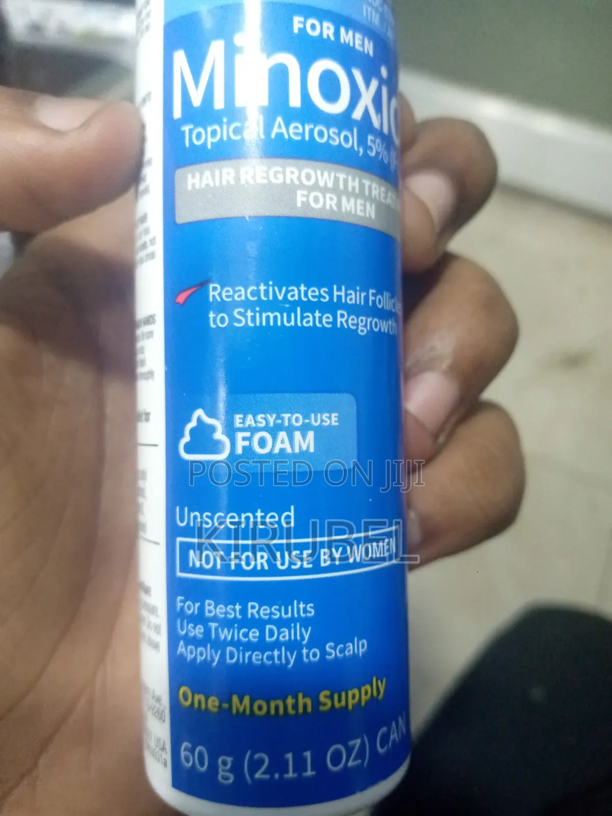 Foam Minoxidil 5% ለሁለቱም ጾታ Active Ingredient